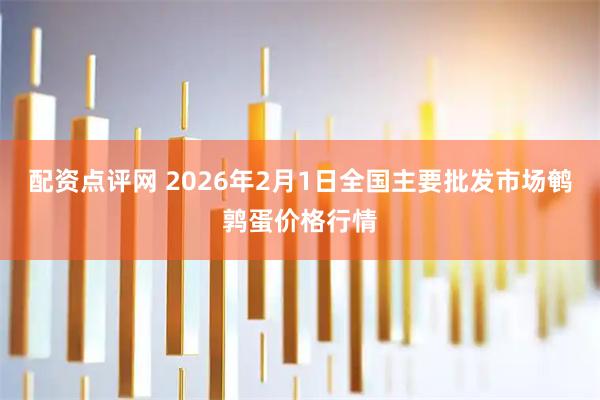 配资点评网 2026年2月1日全国主要批发市场鹌鹑蛋价格行情